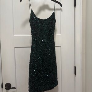 Sequin Mini Dress